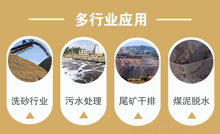 礦用直線振動篩適用行業(yè)：洗砂行業(yè)，污水處理，尾礦干排，煤泥脫水。